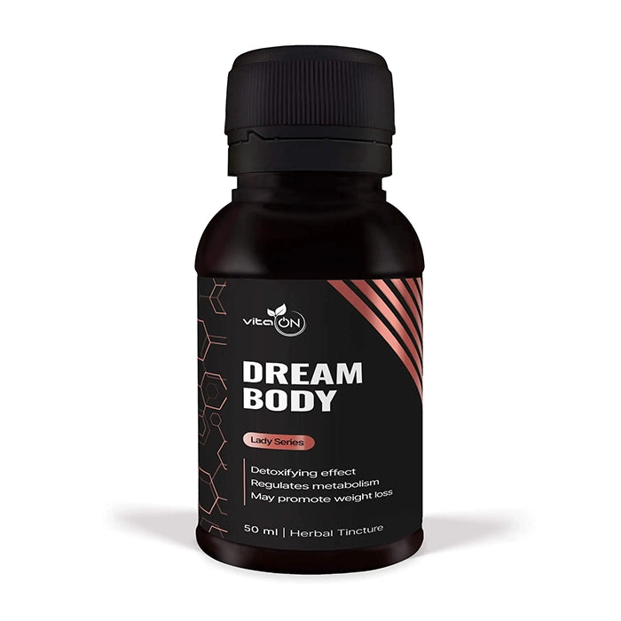 Tinktura Dream body má detoxikační účinek, reguluje metabolismus a může pomoci shodit přebytečná kila.