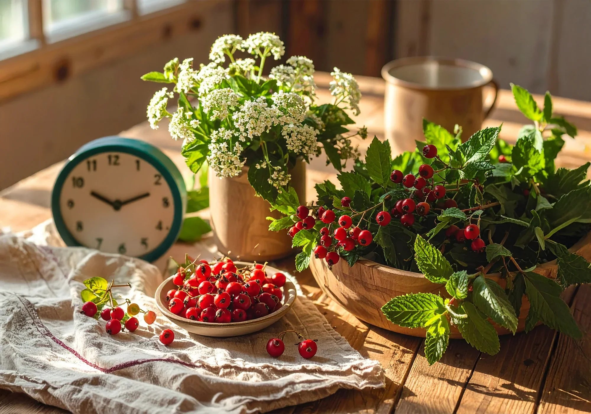 След колко време действа мента, глог и валериан