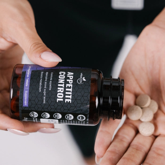 Appetite control е хранителна добавка за контрол на апетита и регулиране на нивата на кръвна захар