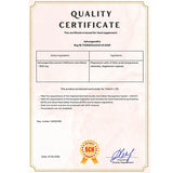 VitaOn Сертификат Ашваганда