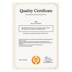 Сертификат за качесто на тинктурата Релакс